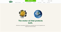 Desktop Screenshot of ecopoweroil.com